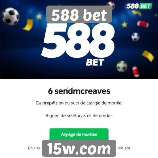 Plataforma 588 bet oferece promoções exclusivas
