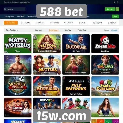 Comparativo de jogos oferecidos pelo 588 bet
